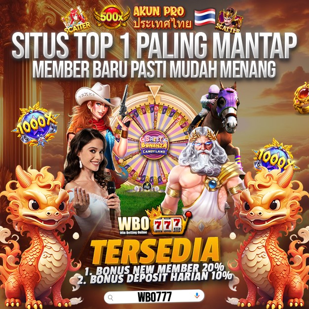 WBO777 # Situs Game Terlengkap Dengan Fitur Menarik